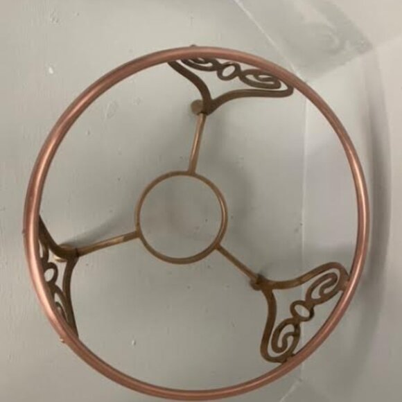 Vintage Copper Carafe Corning Copper Food Warming Stand Cookware Kitchenware - Picture 3 of 5